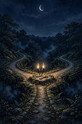 Hecate at the Crossroads — A 30-Day Dark Goddess Devotional cover
