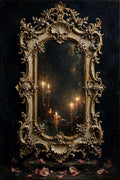 The Gilded Mirror — A Glamour Magic & Self-Love Grimoire cover